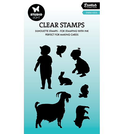 SL-ES-STAMP830 - StudioLight - Farm kids Essentials nr.830 - Animaux