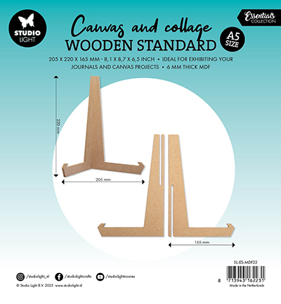 SL-ES-MDF22 - StudioLight - Journal & Canvas Stand MDF - A5 Essentials nr.22 - 