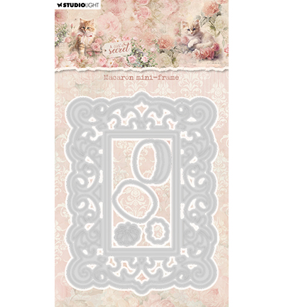 SL-ACS-CD999 - StudioLight - Macaron mini-frame A Cat's Secret nr.999 - 