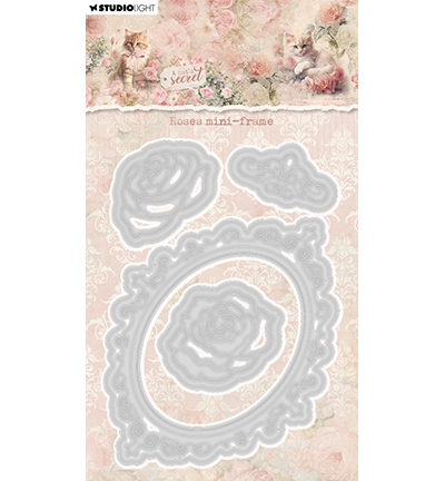 SL-ACS-CD1000 - StudioLight - Roses mini-frame A Cat's Secret nr.1000 - 