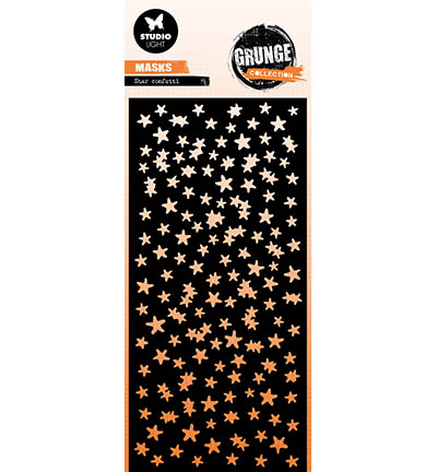 SL-GR-MASK350 - StudioLight - Star confetti Grunge Collection nr.350 - Noël, hiver