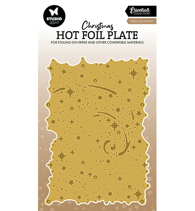 SL-ES-HFP01 - StudioLight - Hot Foil Plate Magical night Essentials nr.01 - Hot Foil Die