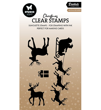 SL-ES-STAMP855 - StudioLight - Santa & Rendeer Essentials nr.855 - Noël, hiver