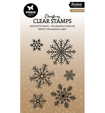 SL-ES-STAMP856 - StudioLight - Snowflakes Essentials nr.856 - Noël, hiver