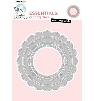 CCL-ES-CD1032 - CraftLab - Peekaboo circle Essentials nr.1032 - 