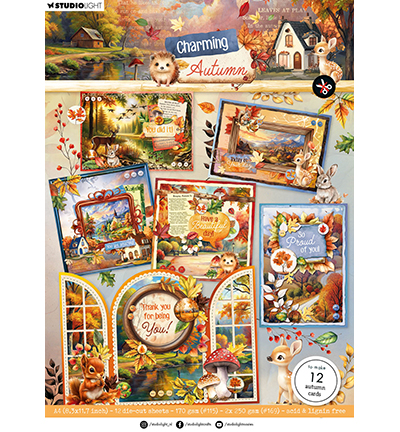 SL-CA-CMP21 - StudioLight - Autumn cards Charming Autumn nr.21 - 