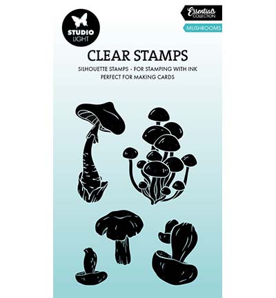 SL-ES-STAMP878 - StudioLight - Mushrooms Essentials nr. 878 - Silhouette 