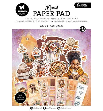 SL-ES-MPP369 - StudioLight - Autumn Essentials nr. 369 - Mixed Paper Pad