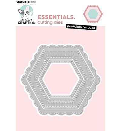 CCL-ES-CD1047 - CraftLab - Peekaboo hexagon Essentials nr. 1047 - 
