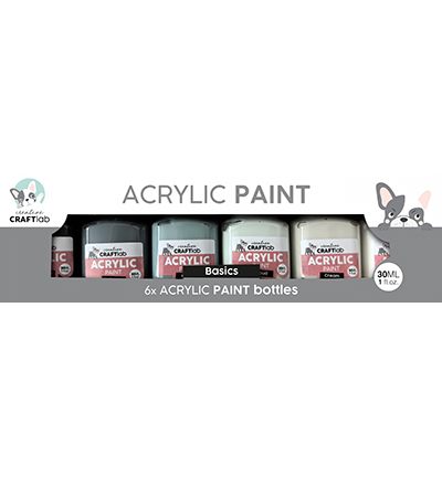 CCL-ES-ACP43 - CraftLab - Acrylic paint Basics Essentials nr. 43 - 