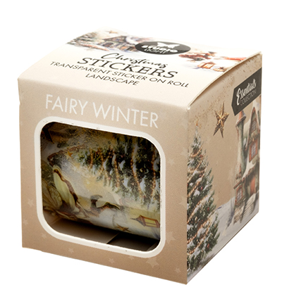 SL-ES-STIC51 - StudioLight - Clear Stickers Fairy Winter on a roll Essentials nr. 51 - Christmas