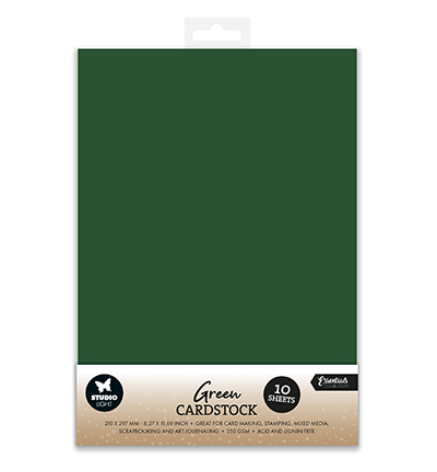 SL-CO-PS51 - StudioLight - Christmas Green Consumables nr. 51 - Paper Set Christmas
