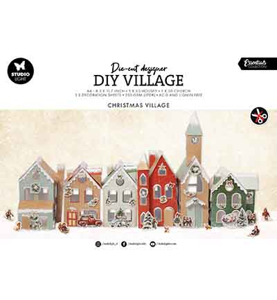 SL-ES-DCPP348 - StudioLight - Village Christmas Village Essentials nr. 348 - 
