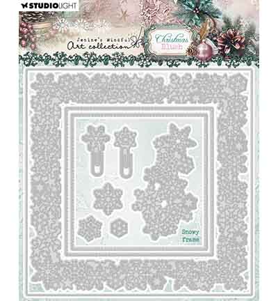 JMA-CB-CD1059 - Jenine's - Snowy frame Christmas Blush nr. 1059 - 