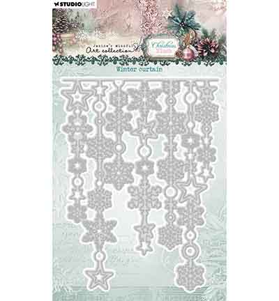JMA-CB-CD1062 - Jenine's - Winter curtain Christmas Blush nr. 1062 - 