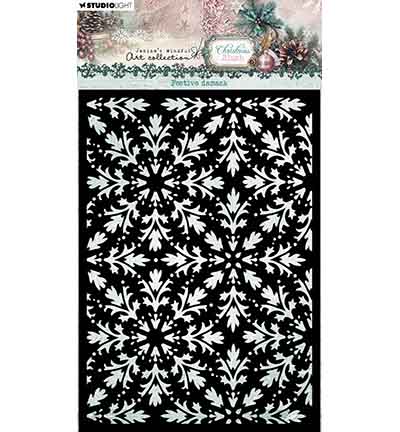 JMA-CB-MASK374 - Jenine's - Festive damask Christmas Blush nr. 374 - 