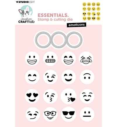 CCL-ES-SCD95 - CraftLab - Emoticons Essentials nr. 95 - 