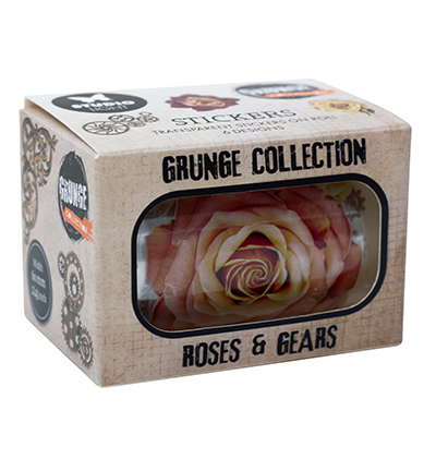 SL-GR-STIC55 - StudioLight - Vintage roses Grunge Collection 5 Meter nr. 55 - Flowers