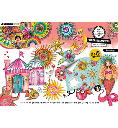 ABM-25-DCPP398 - Art by Marlene - Sunny days Art By Marlene nr. 398 - 