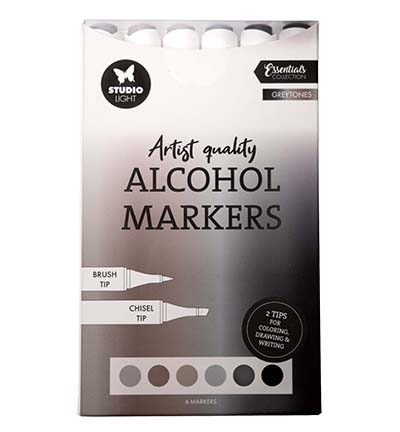SL-CO-MARK37 - StudioLight - Alcohol Markers Greytones Essentials nr. 37 - 