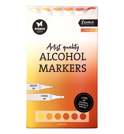 SL-CO-MARK38 - StudioLight - Alcohol Markers Sunset Essentials nr. 38 - 