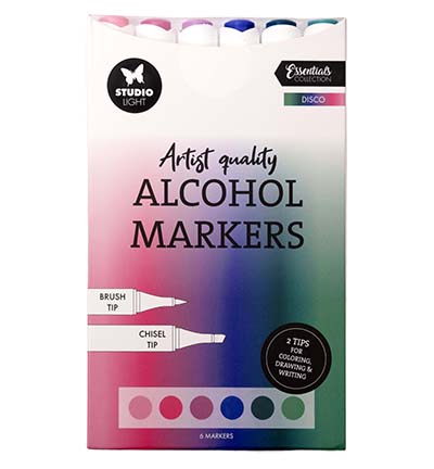 SL-CO-MARK40 - StudioLight - Alcohol Markers Disco Essentials nr. 40 - 