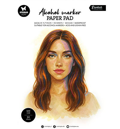 SL-CO-PP403 - StudioLight - Paper Pad for Alcohol Markers 120 GSM Consumables nr. 403 - 