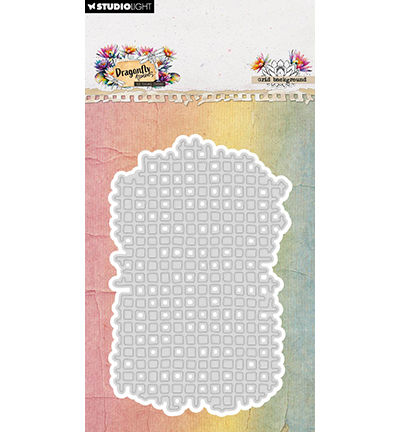 HE-DD-CD1066 - Hazel Eaton - Grid background Dragonfly Dreams nr. 1066 - Fond