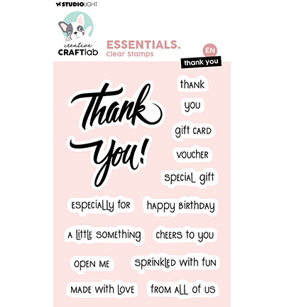 CCL-ES-STAMP911 - CraftLab - Thank you Essentials nr. 911 - 