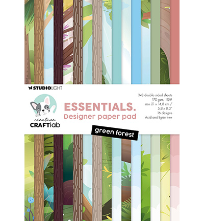 CCL-ES-DPP407 - CraftLab - Green forest Essentials nr. 407 - 