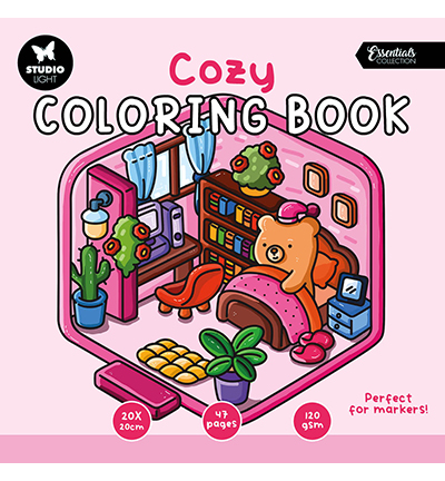 SL-ES-CB05 - StudioLight - Coloring Book Cozy, Essentials nr.05 - 