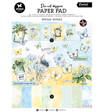 SL-ES-DCPP412 - StudioLight - Butterflies Essentials nr. 412 - 