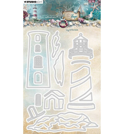 JMA-TH-CD1098 - Jenine's - Lighthouse Tide of Hope nr. 1098 - 