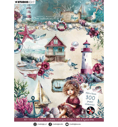 JMA-TH-DCPP433 - Jenine's - Christmas Blush Tide of Hope nr. 433 - 