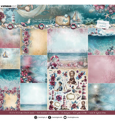 JMA-TH-DPP435 - Jenine's - Double-sided scrapbooking Tide of Hope nr. 435 - 