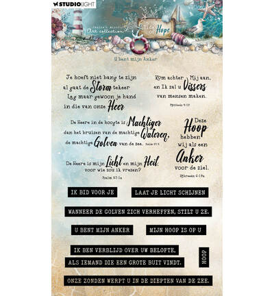 JMA-TH-STAMP933 - Jenine's - U bent mijn Anker Tide of Hope nr. 933 - 