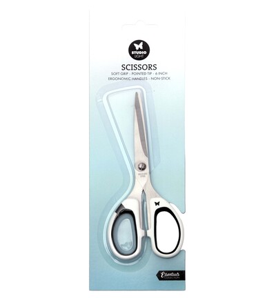 SL-TO-SCIS02 - StudioLight - Scissors Soft grip, pointed tip, Essentials Tools nr. 02 - 