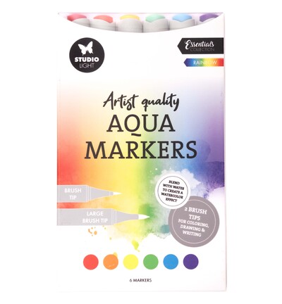 SL-CO-MARK49 - StudioLight - Aqua Markers Rainbow Essentials nr. 49 - 