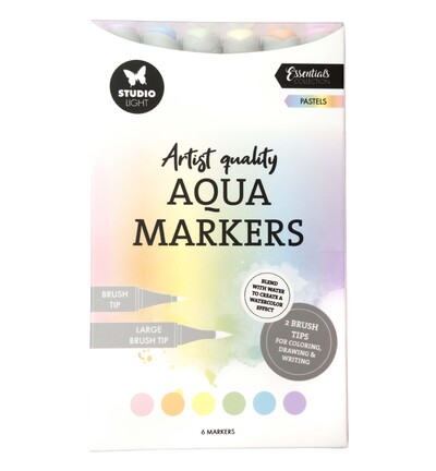 SL-CO-MARK51 - StudioLight - Aqua Markers Pastels Essentials nr. 51 - 