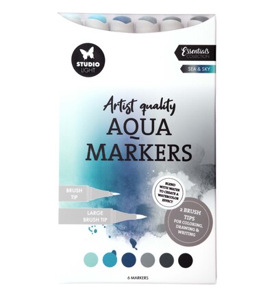 SL-CO-MARK59 - StudioLight - Aqua Markers Sea & Sky Essentials nr. 59 - 
