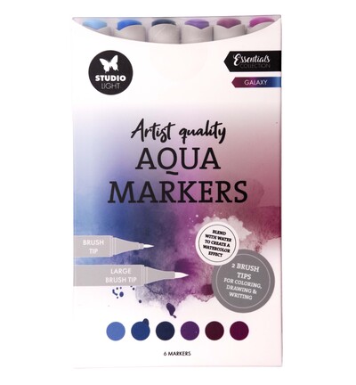 SL-CO-MARK60 - StudioLight - Aqua Markers Galaxy Essentials nr. 60 - 