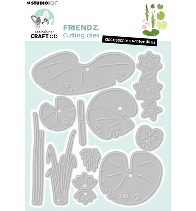 CCL-FR-CD1083 - CraftLab - Waterlelies Friendz nr. 1083 - 