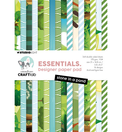 CCL-ES-DPP428 - CraftLab - Stone in a pond Essentials nr. 428 - 