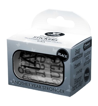 SL-ES-STIC75 - StudioLight - SL Autocollants – Noir, Another Year Stronger Essentials n° 75 - 