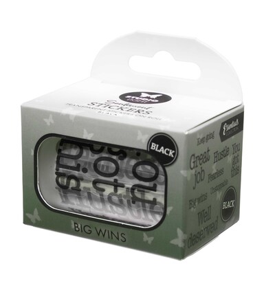 SL-ES-STIC76 - StudioLight - SL Autocollants – Noir, Big Wins Essentials n° 76 - 