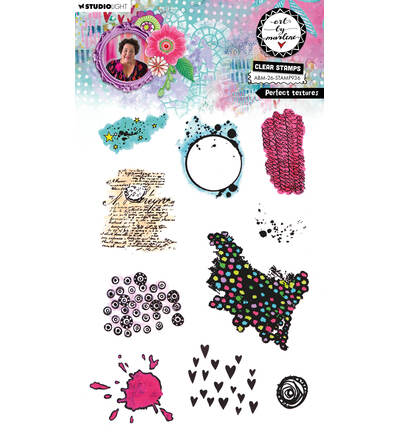 ABM-26-STAMP936 - Art by Marlene - ABM Tampons Transparents – Perfect Textures Art by Marlene n° 936 - 