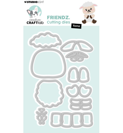 CCL-FR-CD1110 - CraftLab - CCL Dies – Fiona Friendz n° 1110 - 