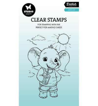 SL-ES-STAMP948 - StudioLight - SL Tampons Transparents – Juicy Joy, Elephant Essentials n° 948 - 