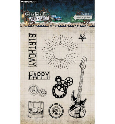 SL-GW-STAMP944 - StudioLight - Gears & Guitar Gearhead's Workshop nr. 944 - 