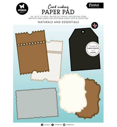 SL-ES-CMP32 - StudioLight - Naturals Essentials - 20 sheets nr. 32 - 